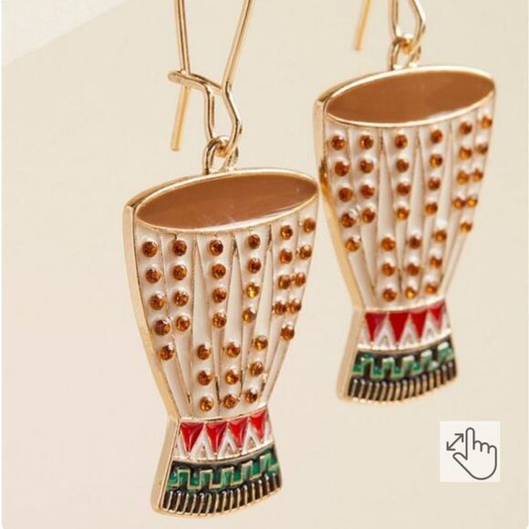 Torrid Kwanzaa Earrings New - Picture 3 of 4